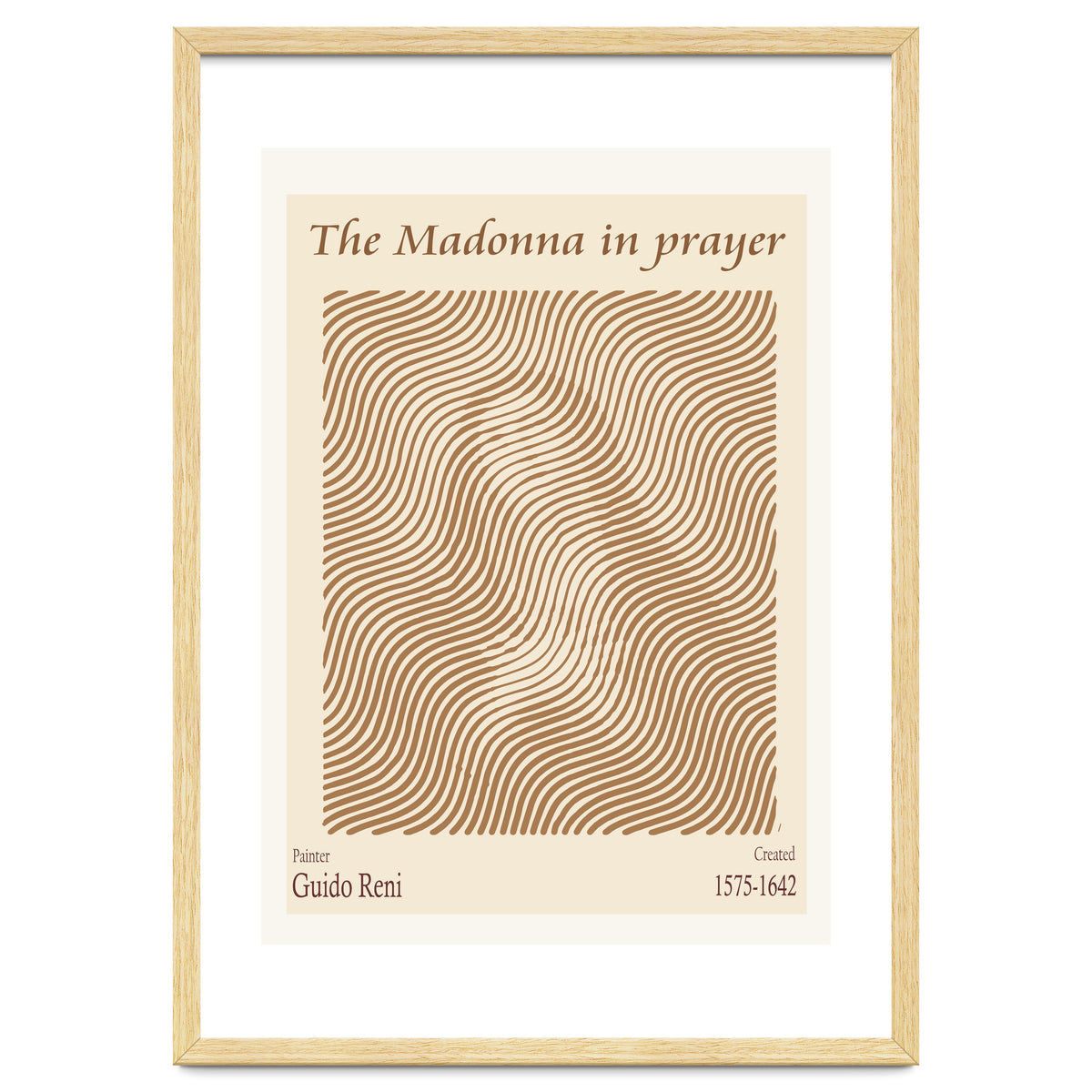 The Madonna In Prayer by Guido Reni