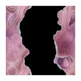 Mauve & Silver Agate Texture 02  (Print Only) thumbnail