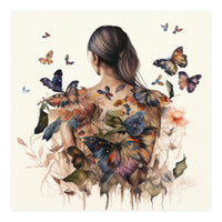 Butterfly Shoulder Bloom (Print Only)