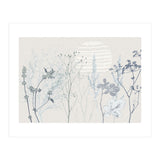 Plant based calming atmosphere soft blue (Print Only) thumbnail