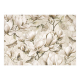 Magnolia And Butterfly Cream (Print Only) thumbnail