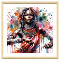 Beaded Majesty Dancer Portrait