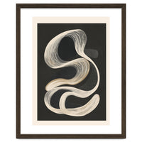 Monochrome Flow Abstract Line Movement