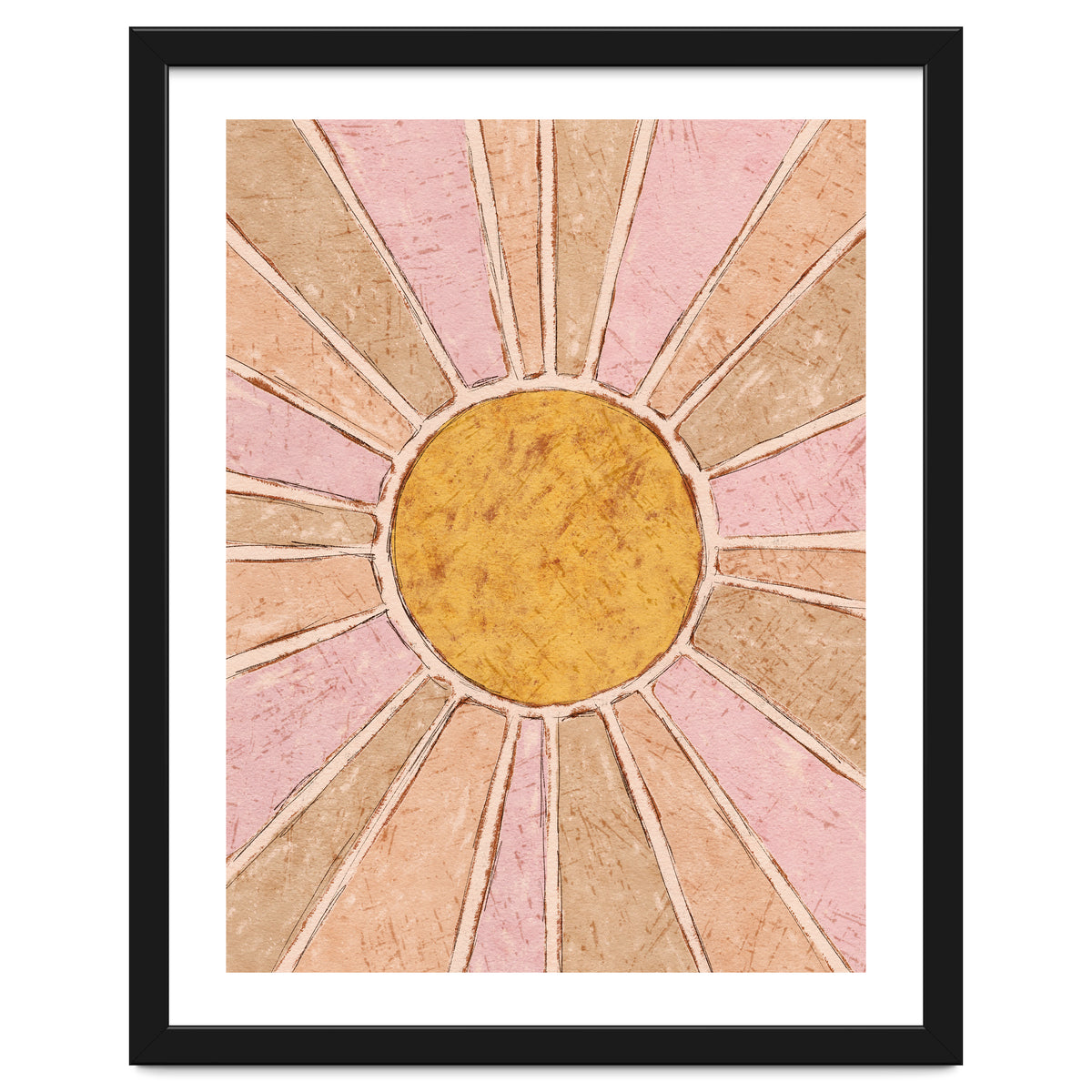 Seventies Retro Sunshine