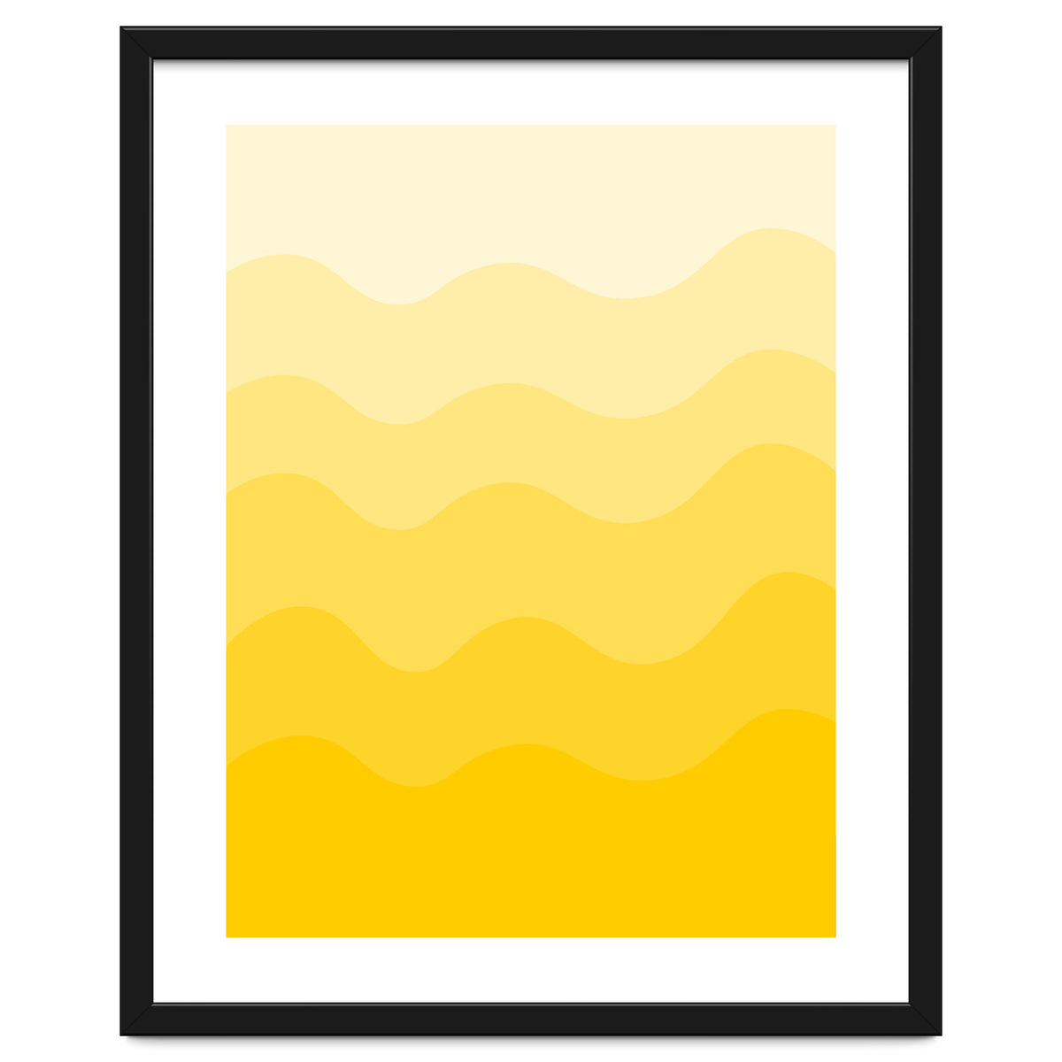 Yellow gradient design