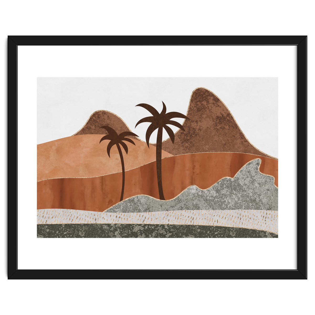 Abstract Landscape Desert Dream