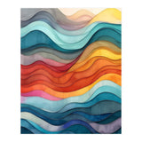 Abstract Layered Wave Landscape (Print Only) thumbnail