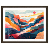 Abstract Mountain Landscape Art thumbnail