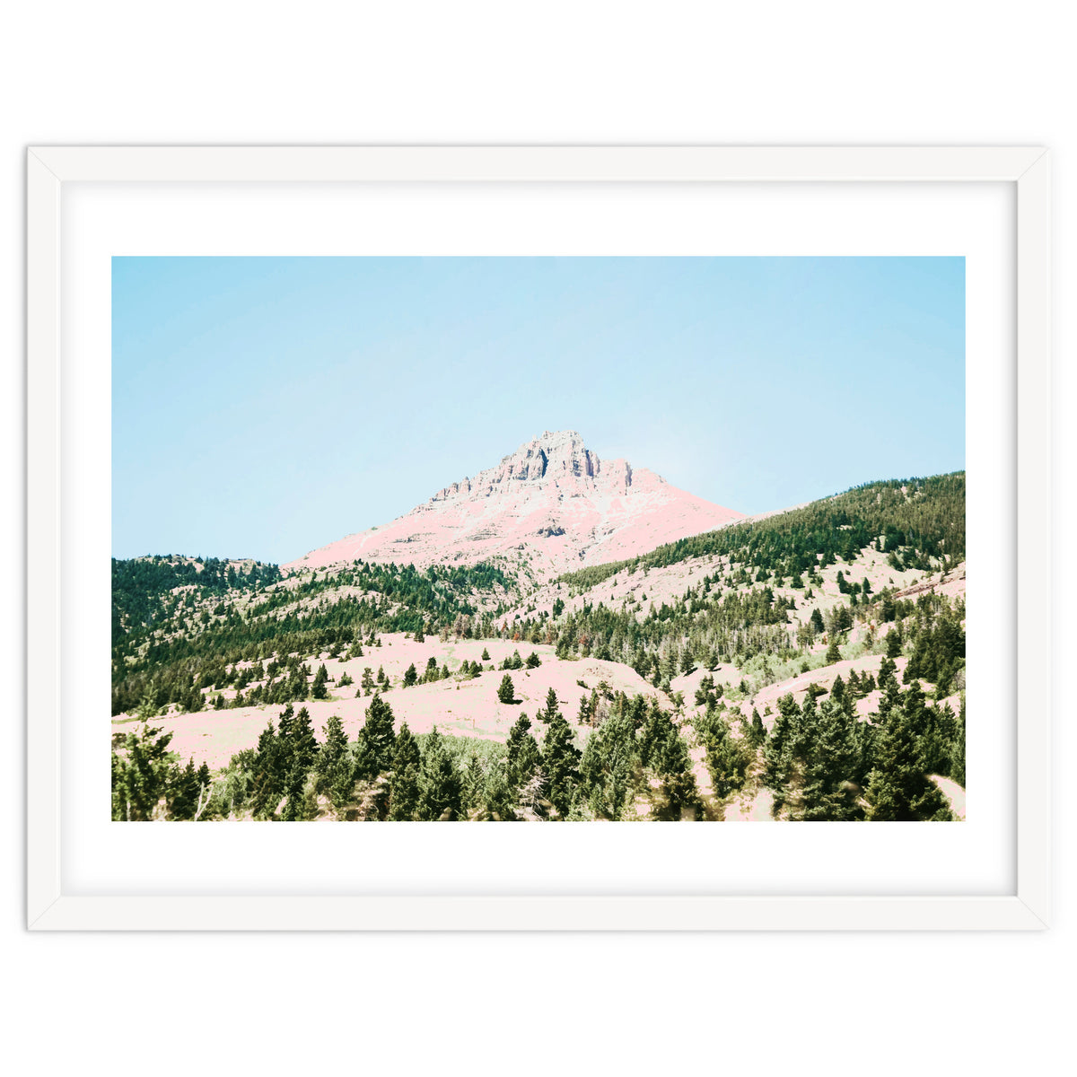 Happy Mountain #society6 #decor #buyart