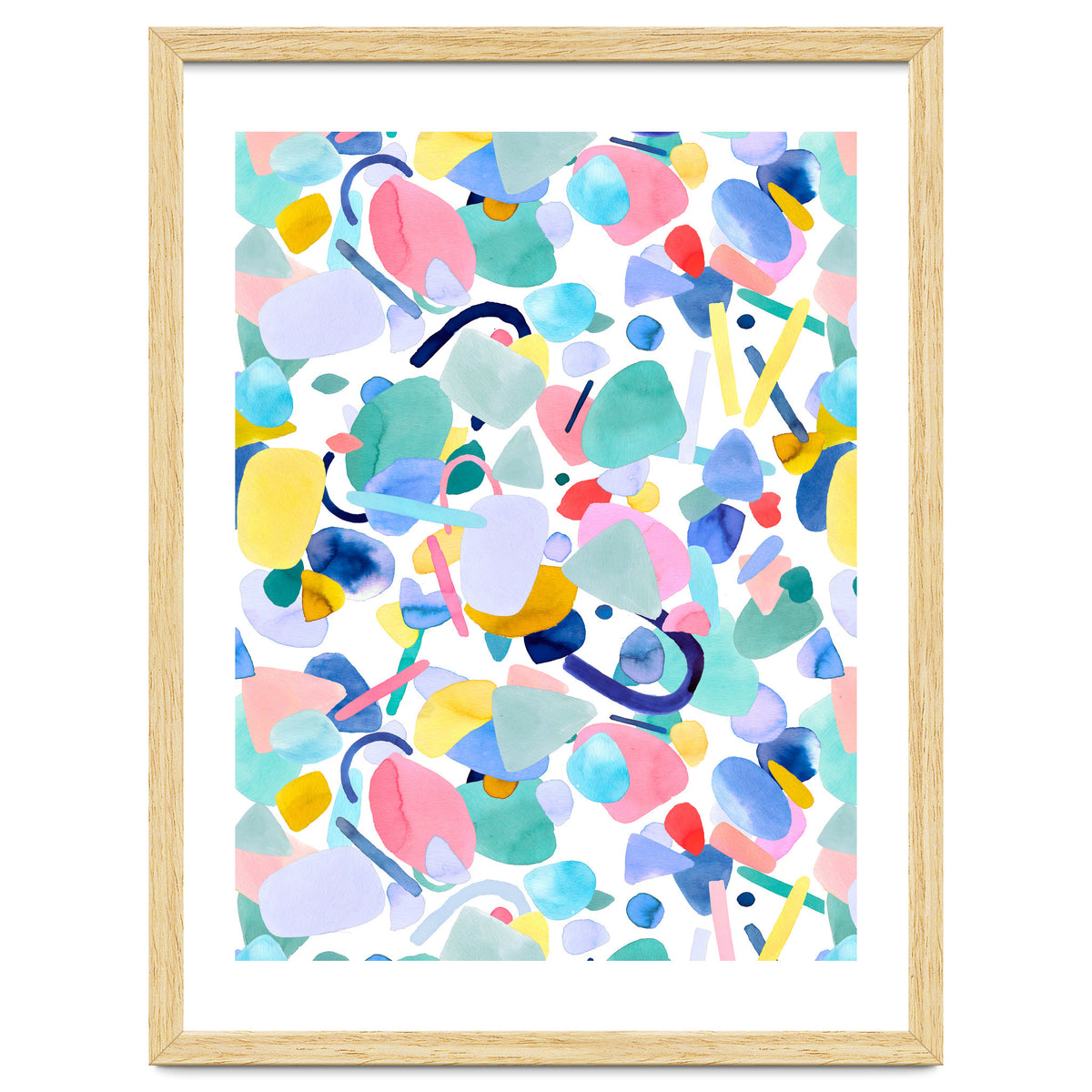 Abstract Geometric Modern Shapes