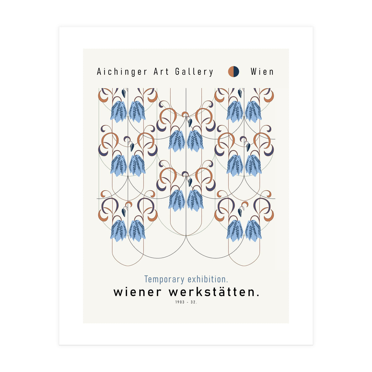 Wiener Werkstätten Exhibition Poster (Print Only)