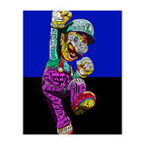 Mario Luigi Typo Style Cartoon Pop Art (Print Only) thumbnail