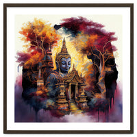 Autumn Forest Buddha Temple