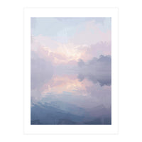 Ethereal Misty Lakeside at Dawn (Print Only)