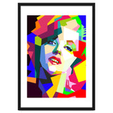 Hollywood Actress Monroe Pop Art WPAP Illustration thumbnail