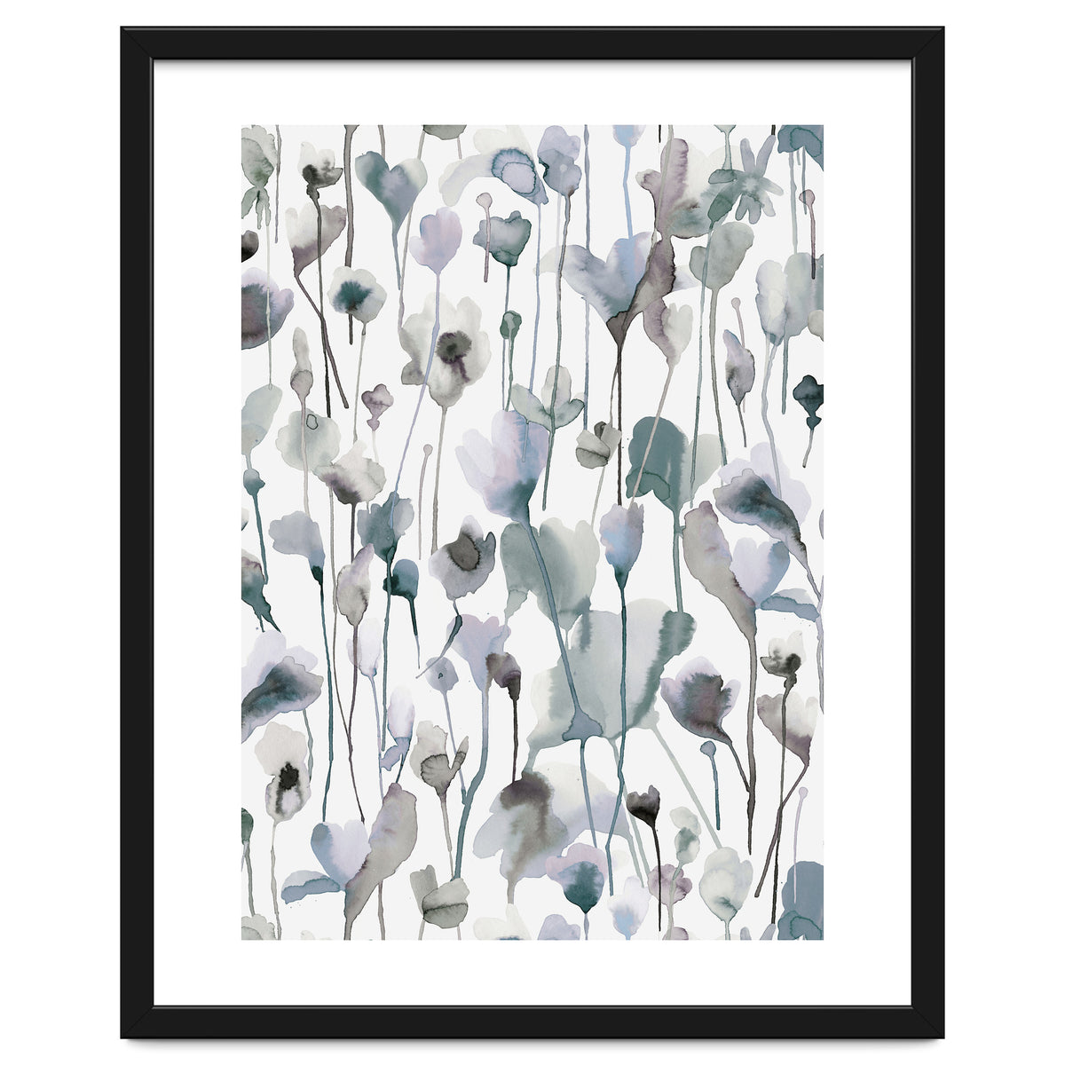Watercolour Cozy Wild Flowers