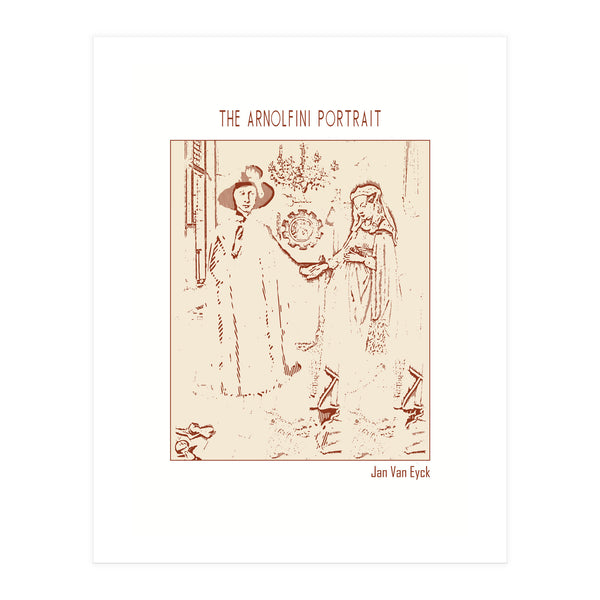 The Arnolfini Portrait  (Print Only)