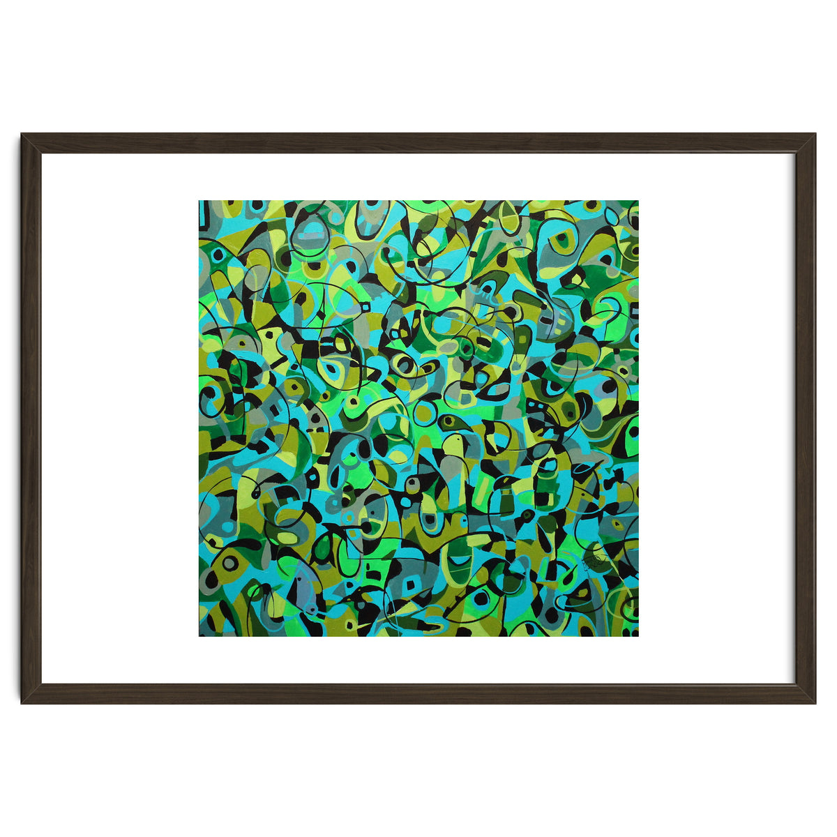 The Birdcall, Acrylic On Canvas, 36"x36"