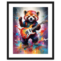 Red Panda Plays Guitar Music