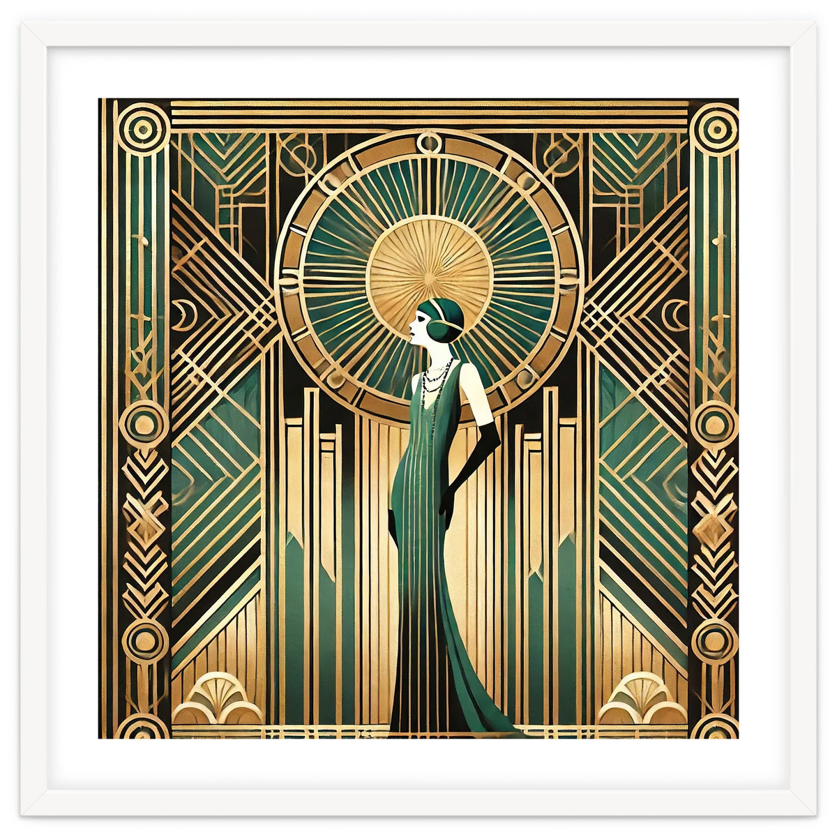 Opulent Elegance A Tribute To Art Deco