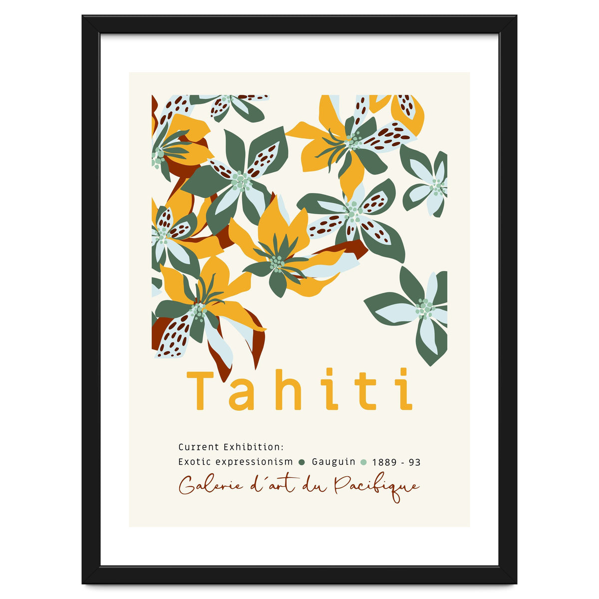 Exotic expressionism Gauguin Tahiti