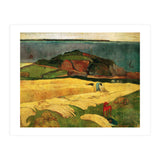 Paul Gauguin / 'Seaside Harvest', 1890, Oil on canvas, 92 × 73 cm. (Print Only) thumbnail