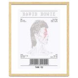 Receipt Art David Bowie thumbnail