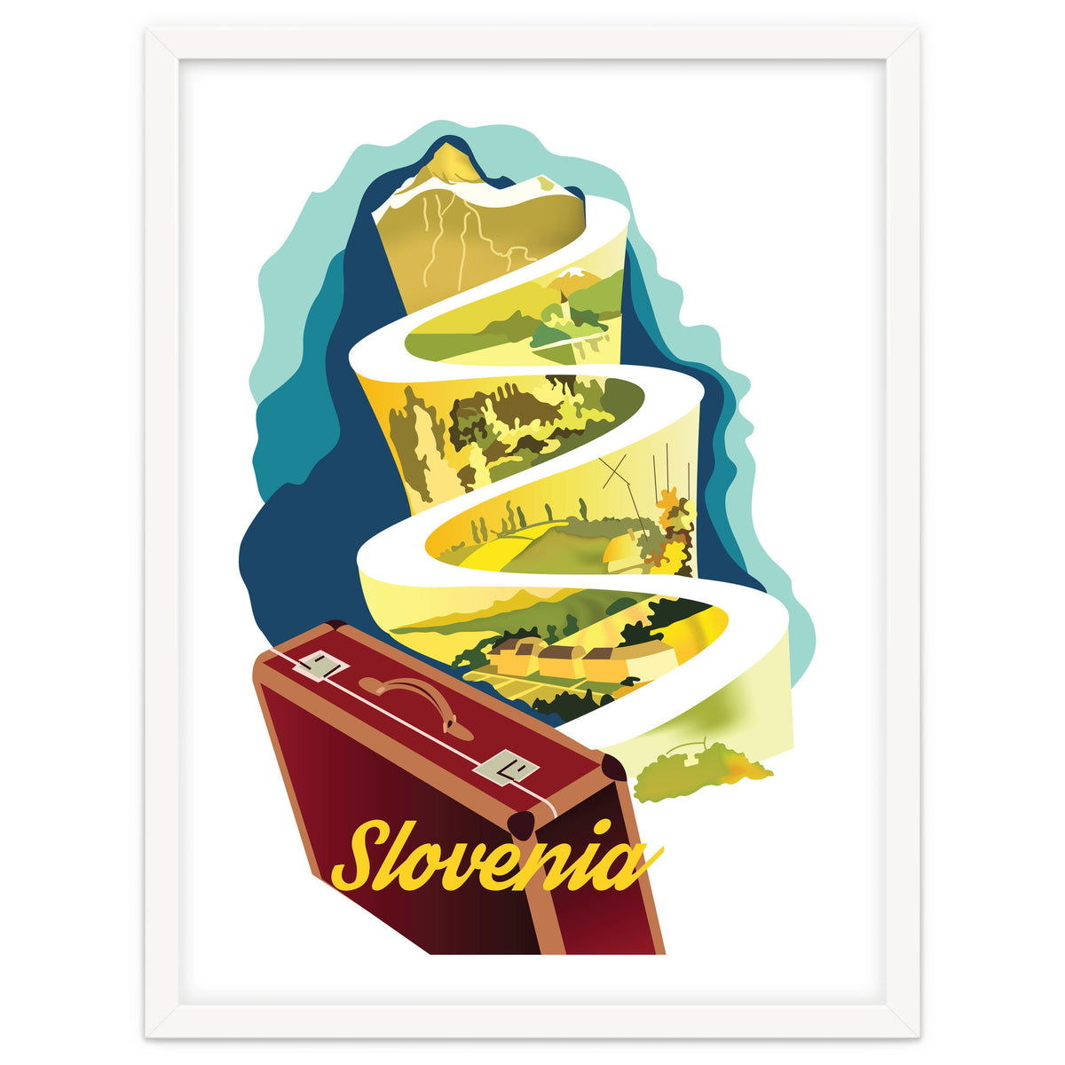 Slovenia, Mountain Road