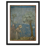 Saint Francis of Assisi preaching to the birds. Giotto. GIOTTO DE BONDONE (1266-1337). thumbnail