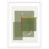 GREEN WATERCOLOR SHAPES NO.2 thumbnail