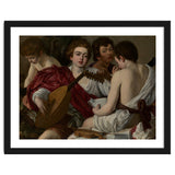 Caravaggio – The Musicians (c.1595) thumbnail