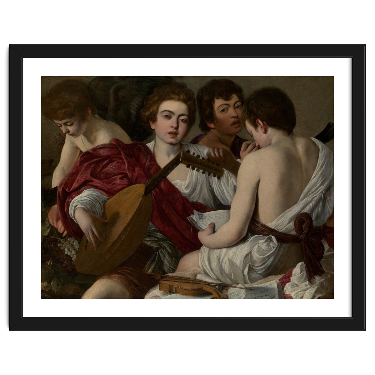 Caravaggio – The Musicians (c.1595)