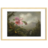 Martin Johnson Heade (Lumberville, 1819-St. Augustine, 1904). Orchid and Hummingbird near a Water... thumbnail