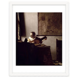 'The Lute Player', 1663-1664, Oil on canvas, 51,4 x 45,7 cm. thumbnail