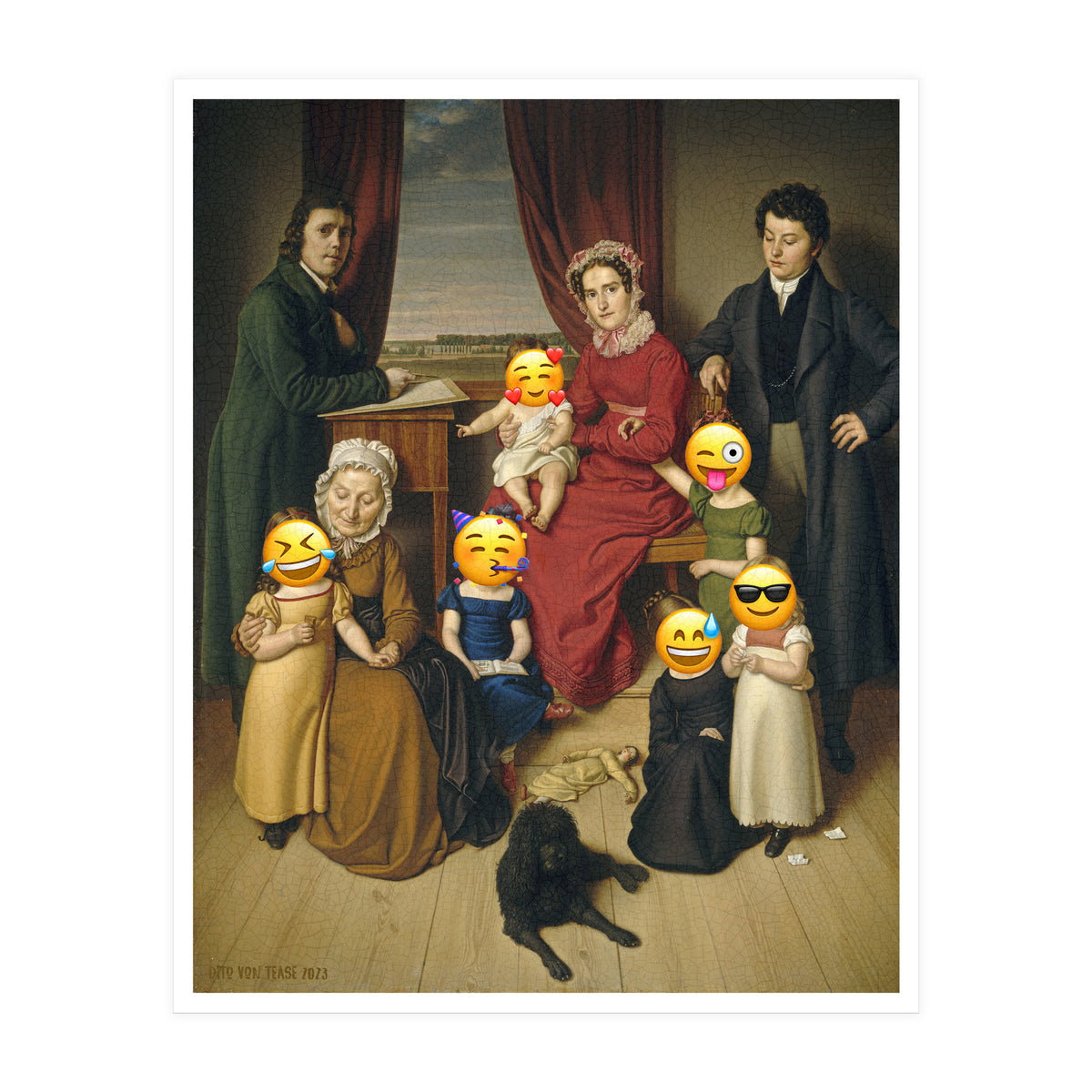 Emoji painting 7 (Print Only)