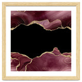 Burgundy & Gold Glitter Agate Texture 04 thumbnail
