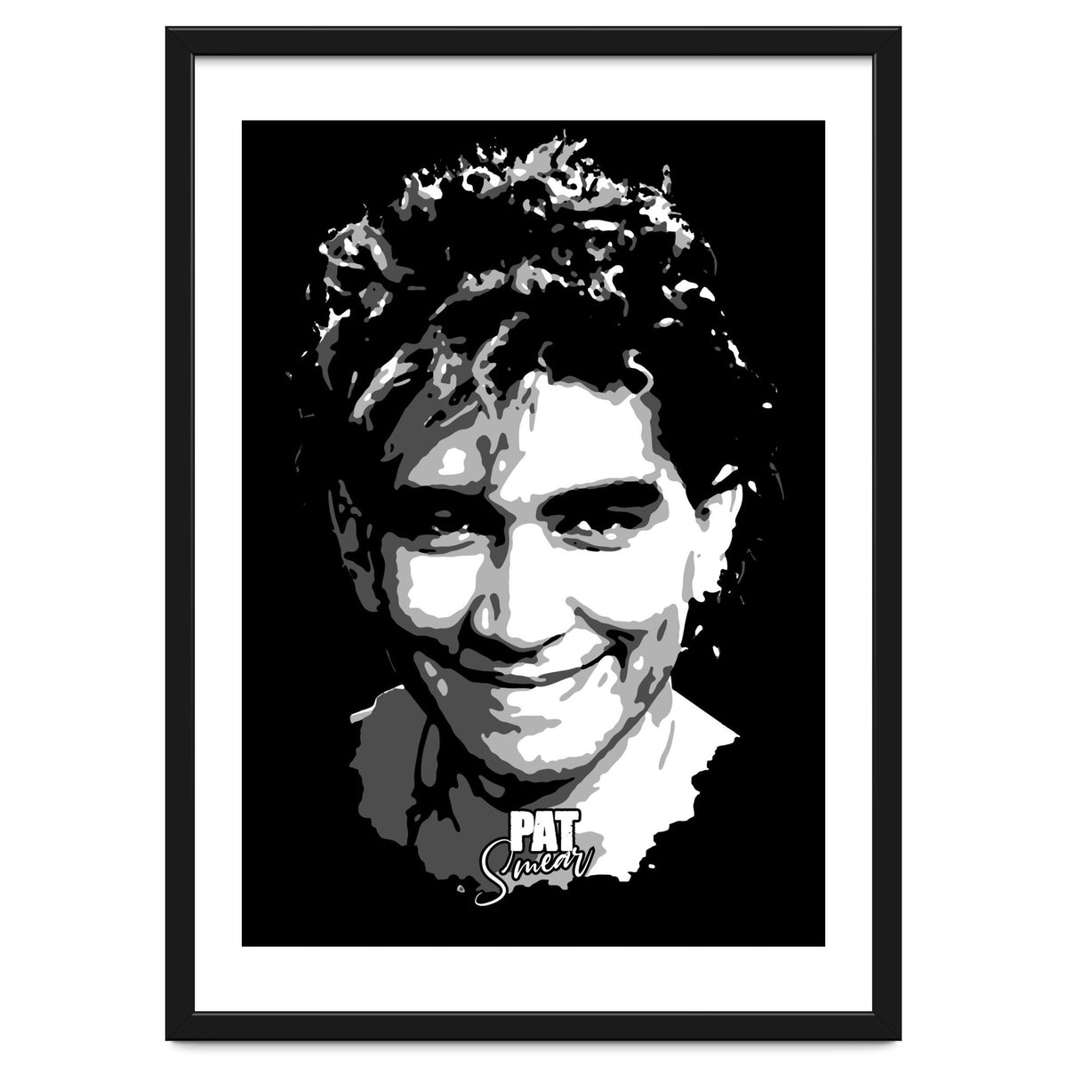 Pat Smear American Musician Legend in Grayscale