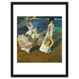 Joaquín Sorolla / 'Walk on the Beach', 1909, Oil on canvas, 205 x 200 cm. thumbnail