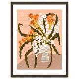 Floral Contemporary Still Life Peach Fuzz thumbnail