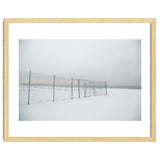 Fence in the Winter seascape thumbnail