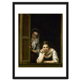 Bartolome Esteban Murillo:Two Women at a Window, c.1655/1660. National Gallery of Art Washington DC. thumbnail