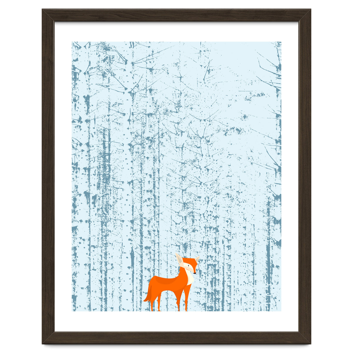 Fox Lost In The Woods