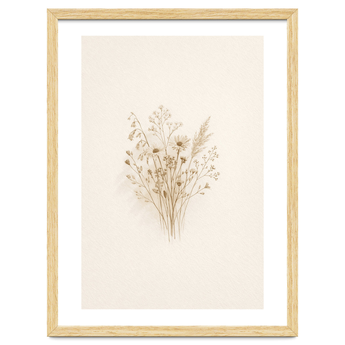 Minimalist Japandi Textures in Warm