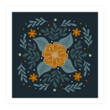 Circular Flowers 3 (Print Only) thumbnail