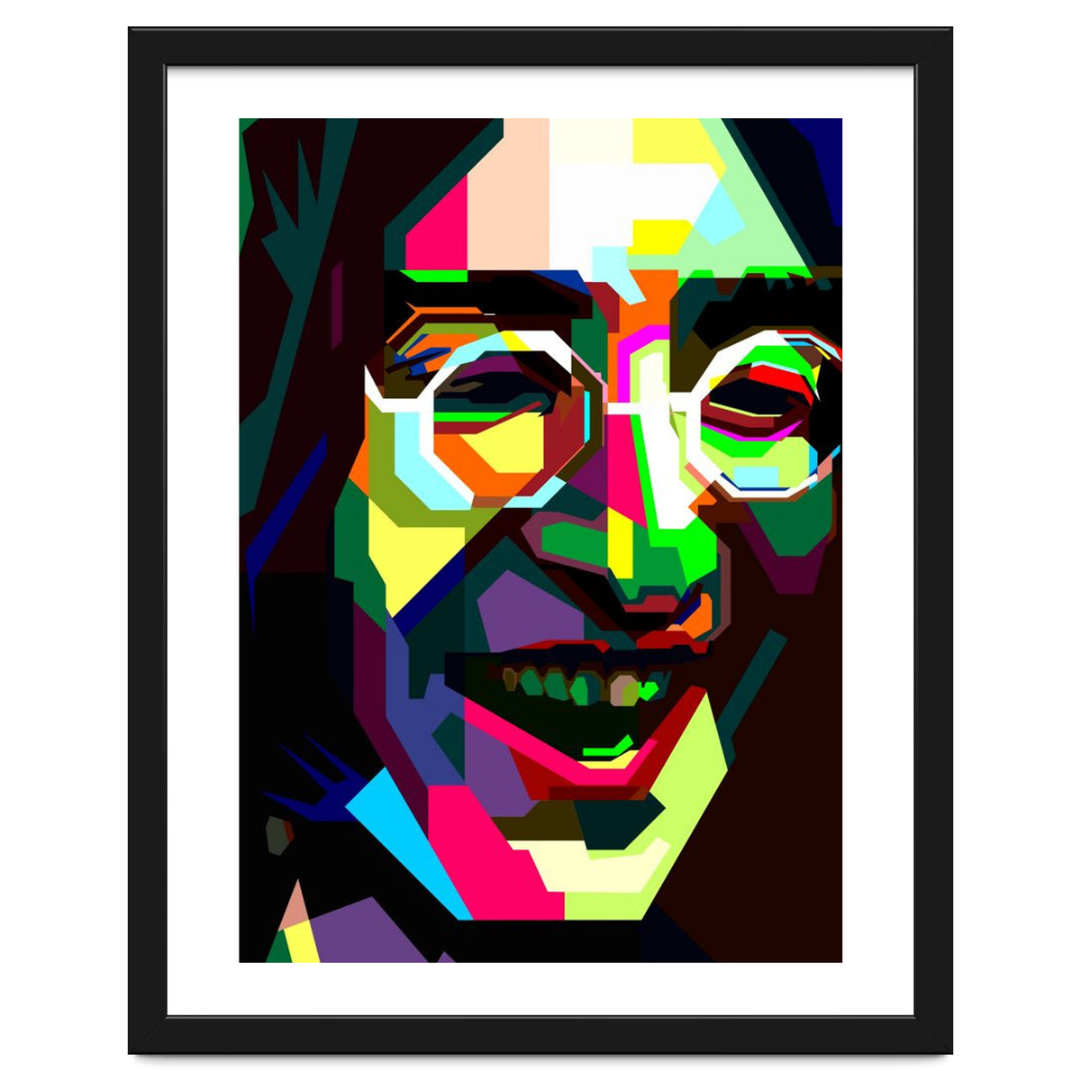 John Lennon English Rock And Roll Pop Art Wpap