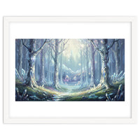 Crystal Forest: Ethereal Fantasy Landscape