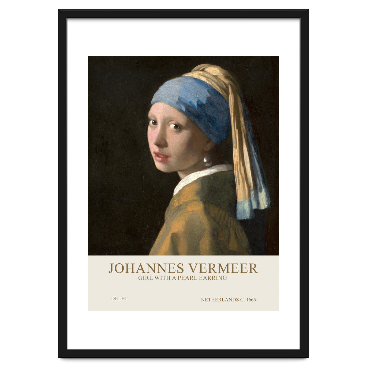 Johannes Vermer - Girl with a pearl earring