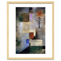 Paul Klee Small Fir Tree Abstract Painting