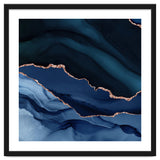 Navy & Rose Gold Agate Texture 12 thumbnail