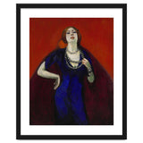 The Blue Dress. Date: 1911. Dimensions: 146.2 cm x 114.4 cm, 161.0 cm x 129.4 cm. thumbnail